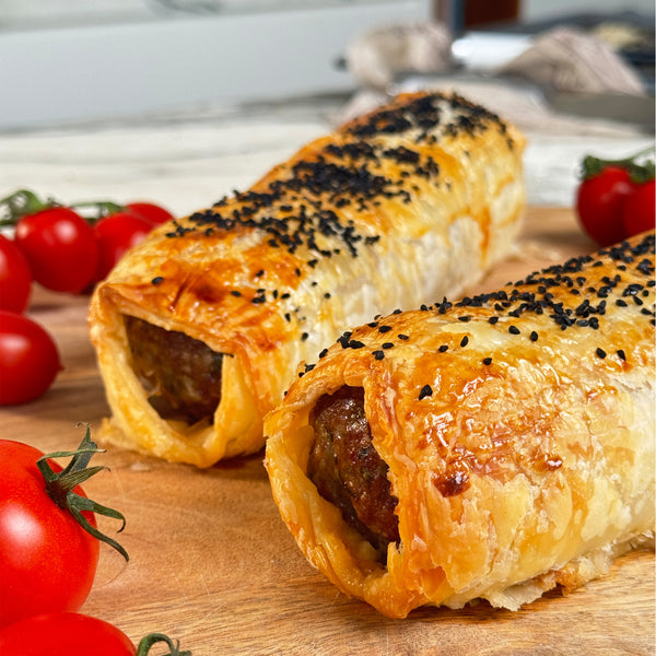 KOFTA SAUSAGE ROLLS